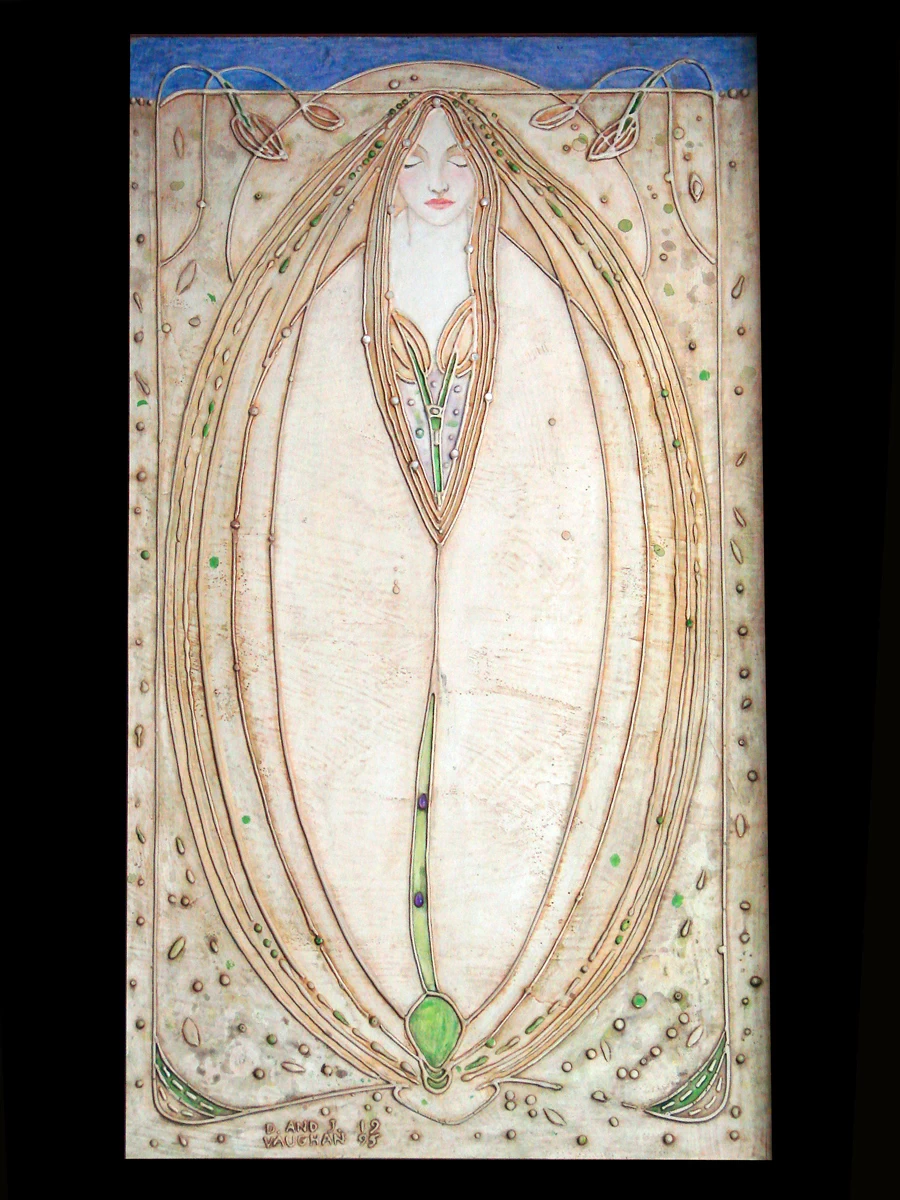 Décor de la salle à manger (casa per un amante dell'arte, Glasgow)